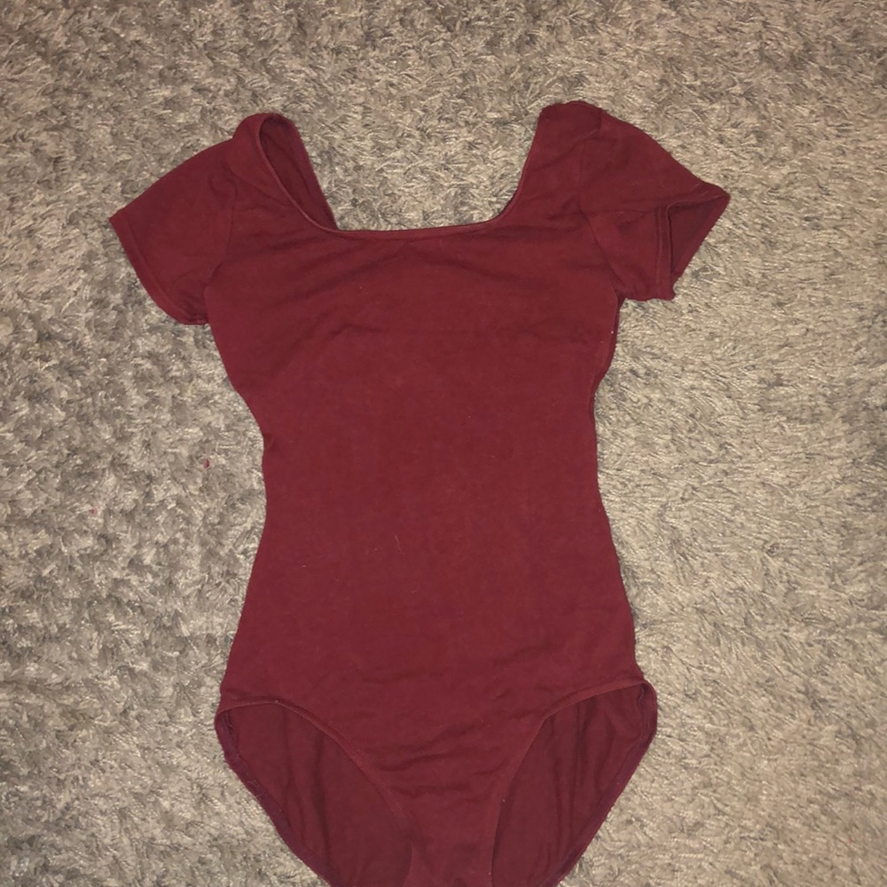 Dark red BODYSUIT SIZE SMALL